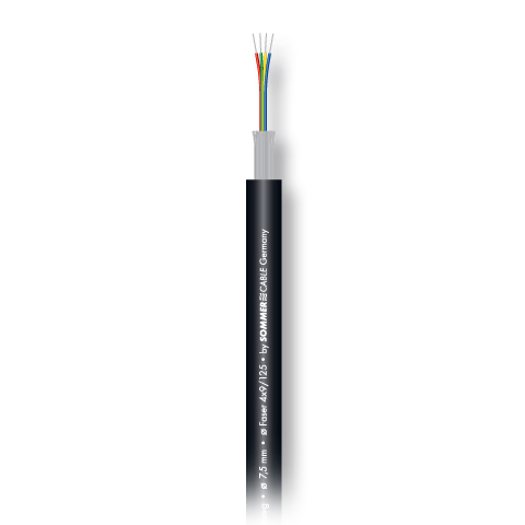 SC-OCTOPUS-G 8x9/125 PЕ одномодовый оптоволоконный кабель, 8x9/125 мкм, чёрный Sommer Cable