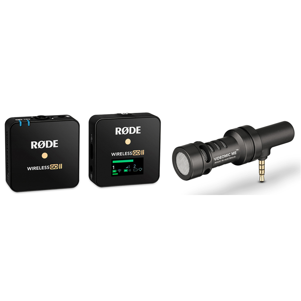 Wireless GO II Single + VideoMic ME двухканальная беcпроводная система + кардиоидный микрофон RODE