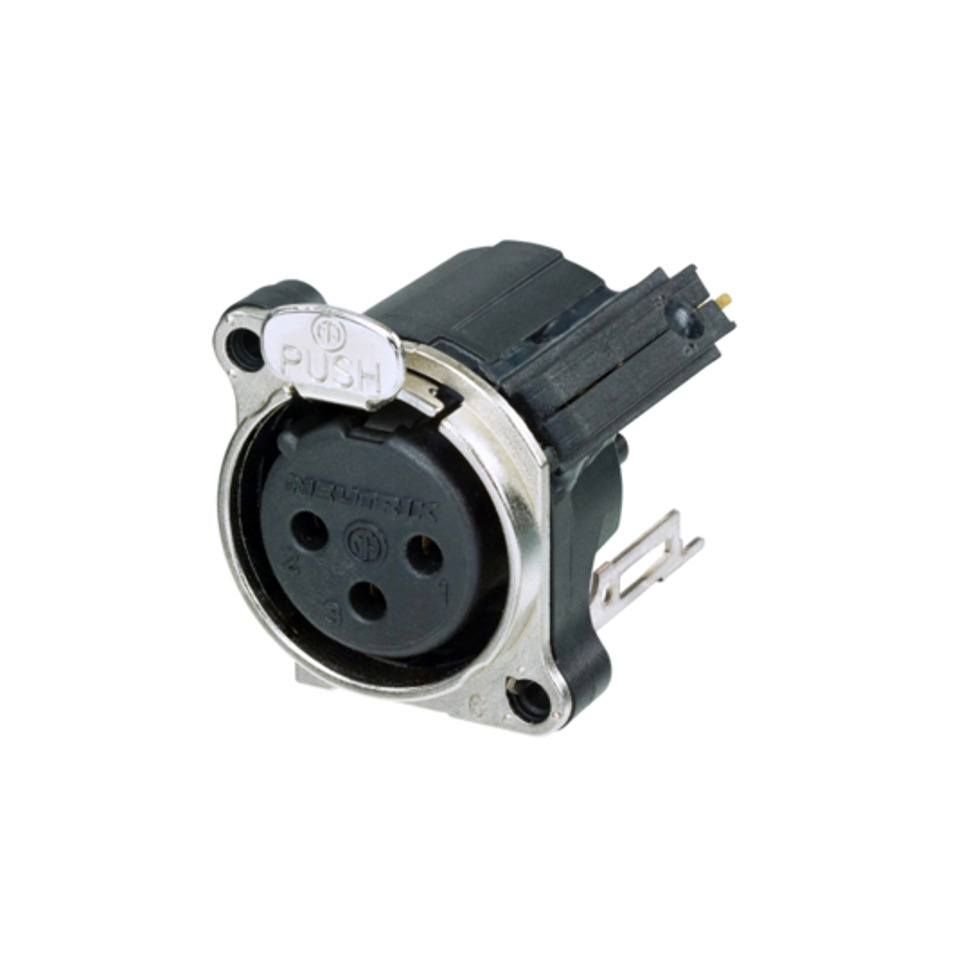 NC3FBV2-SW панельный разъем Neutrik