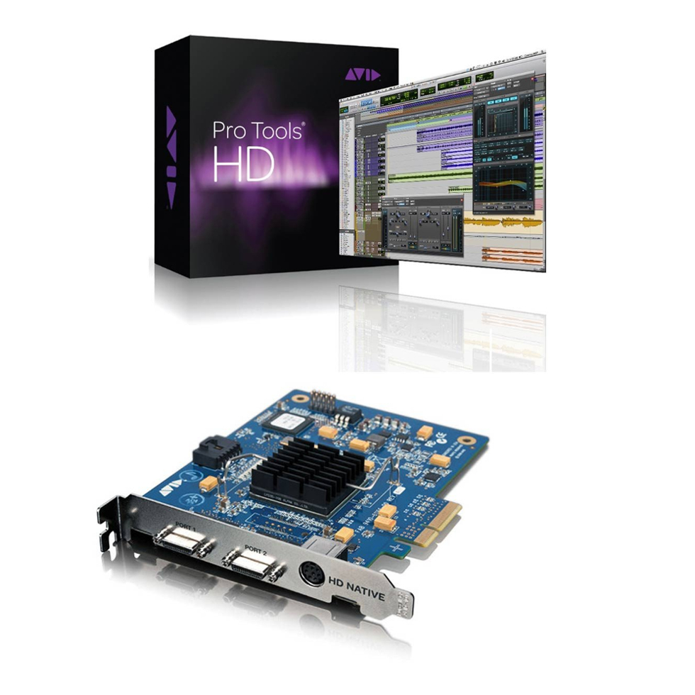 Pro Tools HD Native PCIe with Pro Tools | HD Software плата в комплекте с ПО Avid