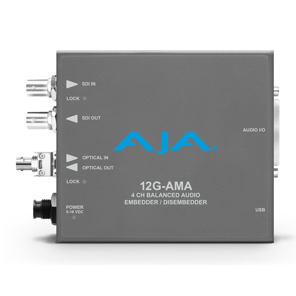 12G-AMA 4-канальный эмбеддер/деэмбеддер AJA