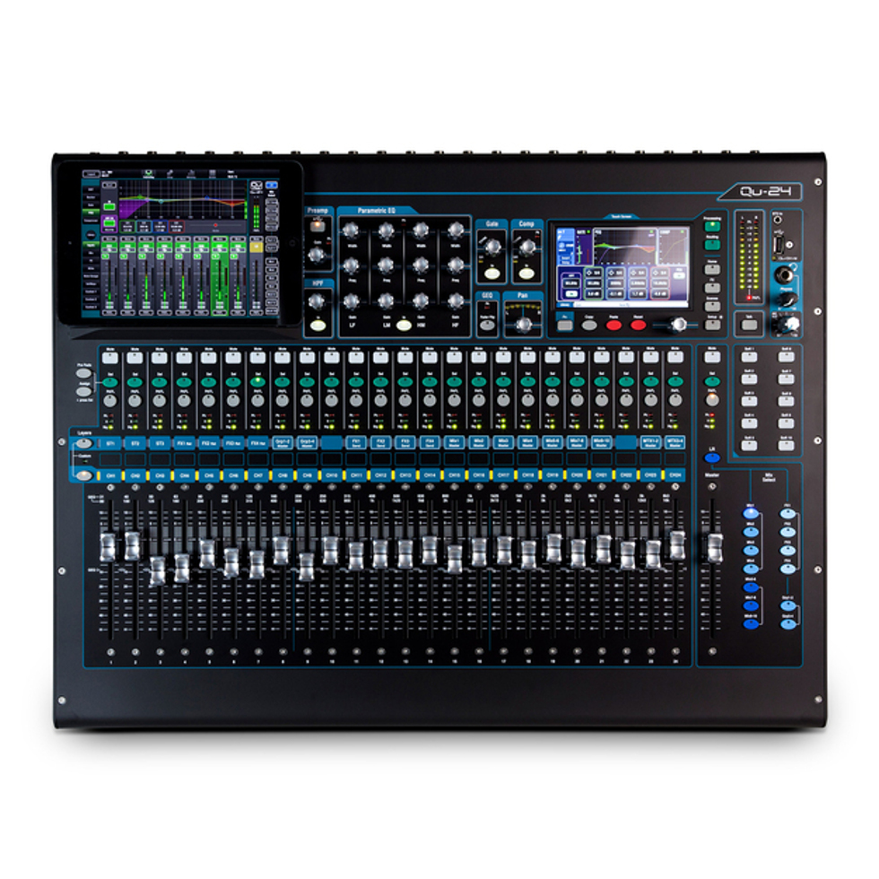 QU-24 (QU-24C) цифровой микшер Allen&Heath