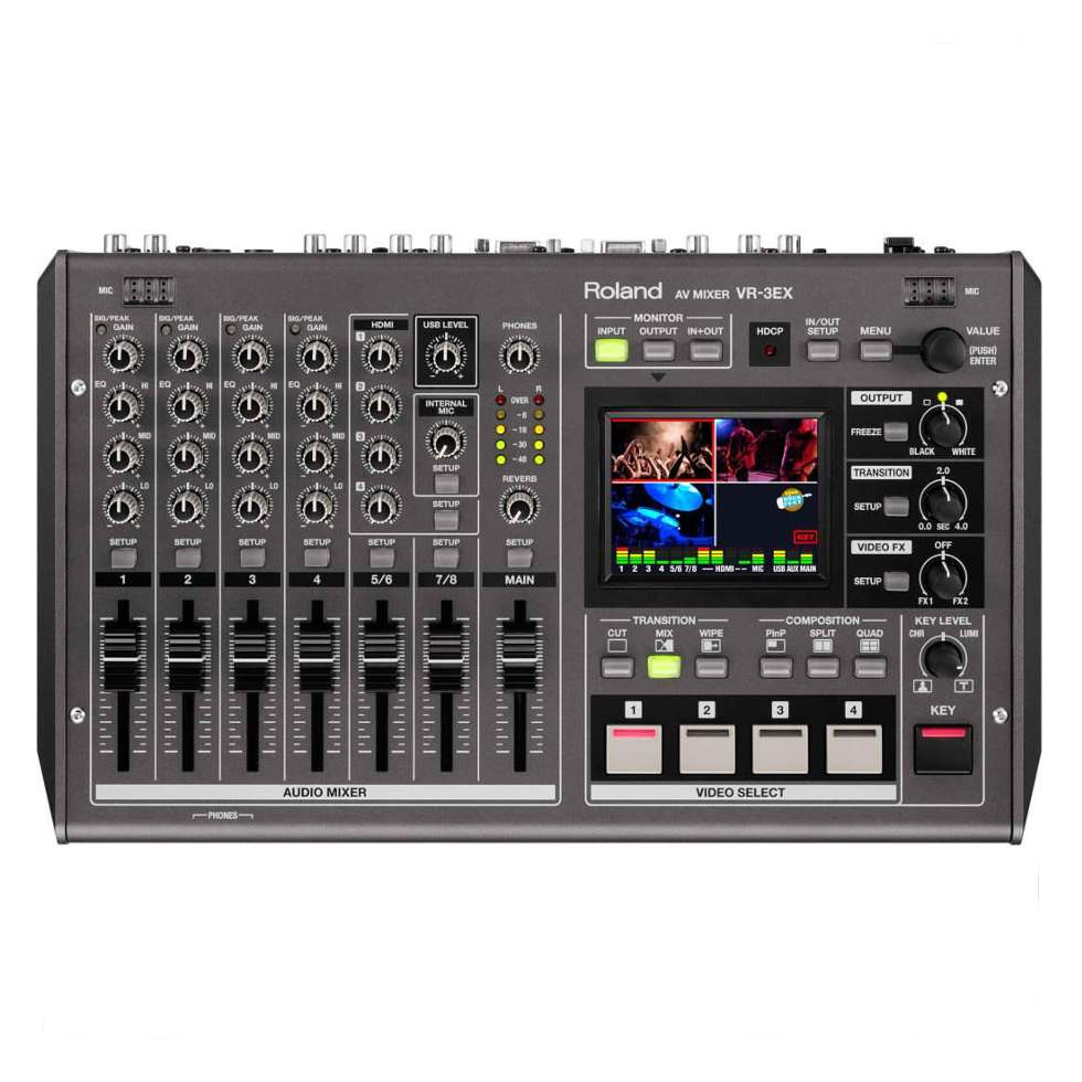 VR-3EX аудио-видео микшер Roland