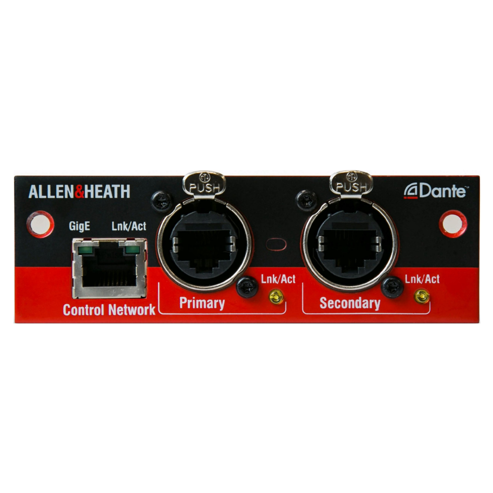 M-DANTE модуль дополнительного интерфейса Allen&Heath