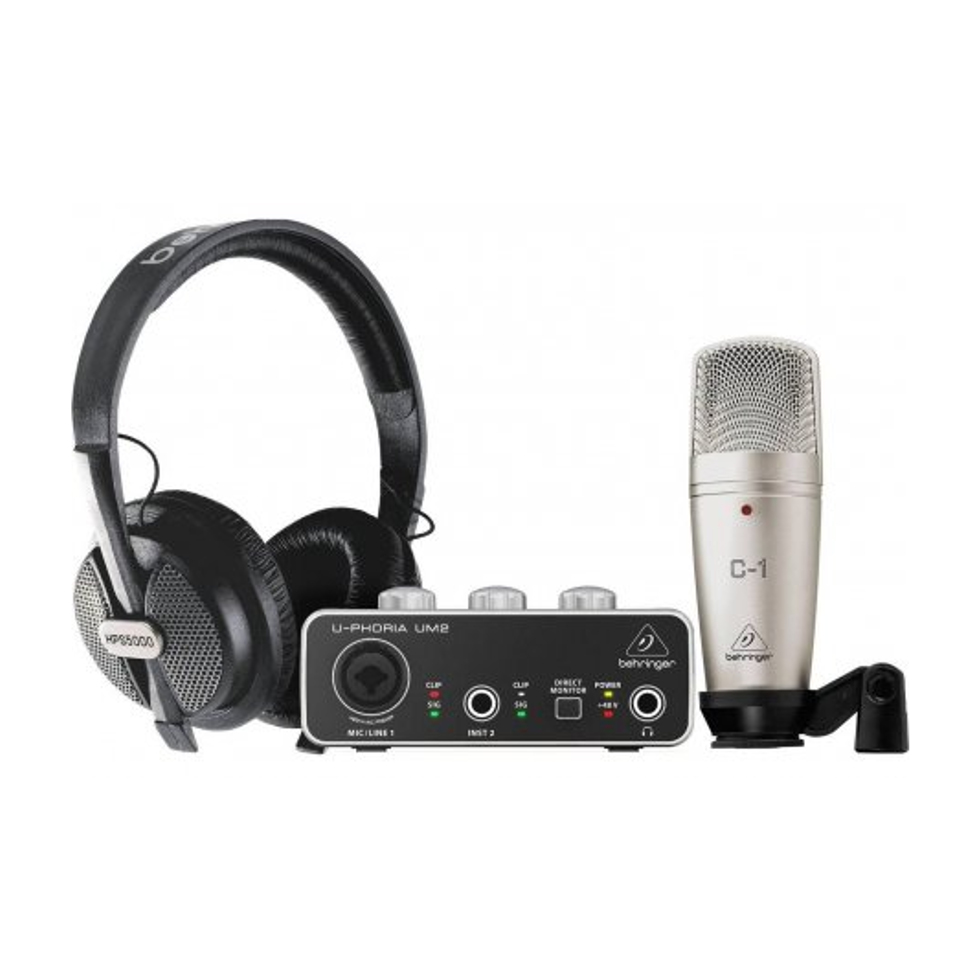 U-PHORIA STUDIO набор для звукозаписи Behringer