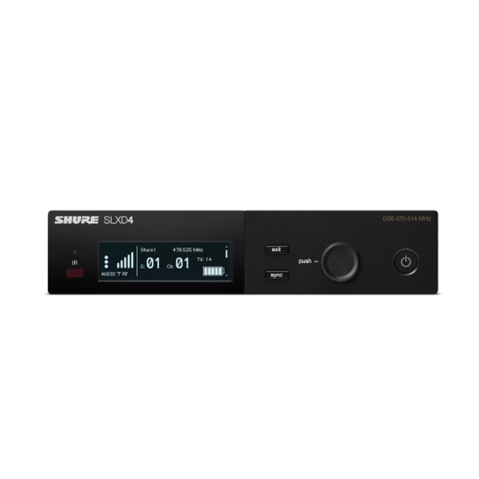 SLXD4DE=-H56 двухканальный цифровой приёмник Shure