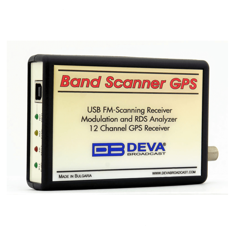 Band Scanner GPS профессиональный мобильный измерительный комплекс DEVA BROADCAST