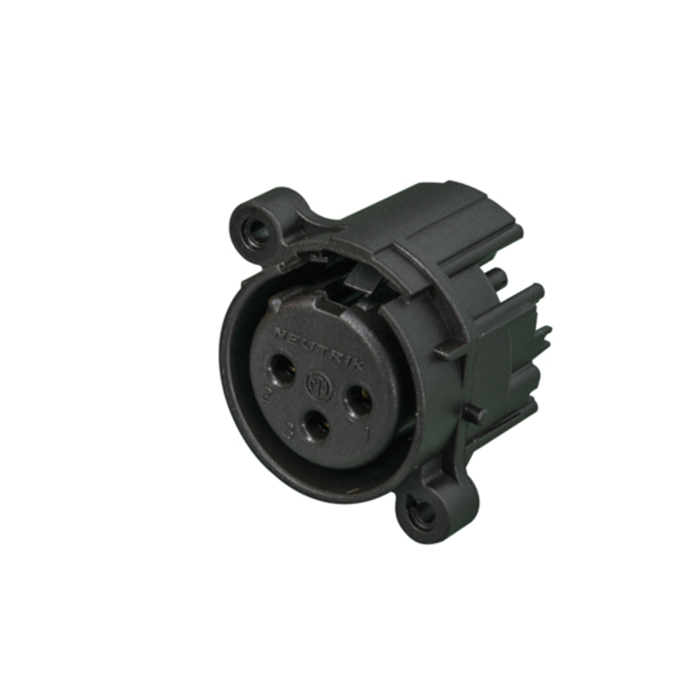 NC3FAHL-0 панельный разъем XLR Neutrik