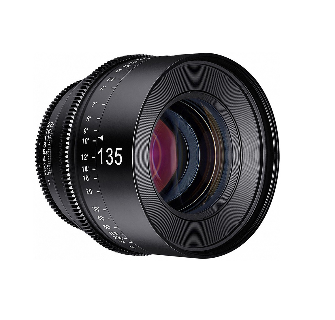 XEEN 135mm T2.2 FF CINE Lens Nikon кинообъектив с алюминиевым корп Samyang