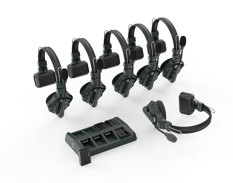 Solidcom C1-6S беспроводной интерком на 6 абонентов Hollyland