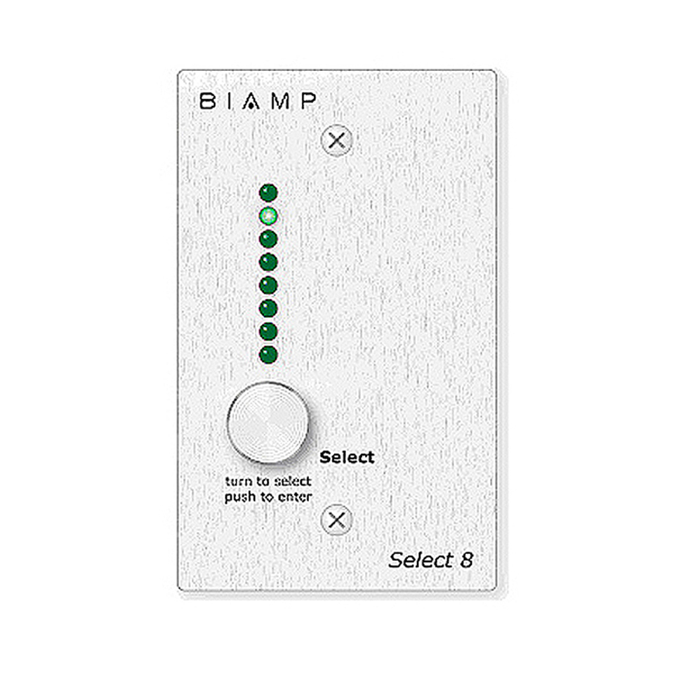 SELECT-8 панель управления Biamp