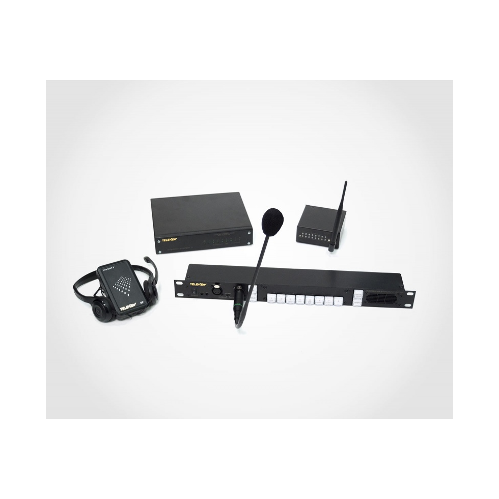 Intercom V wireless TALLY set 8 система беспроводной связи и TALLY  Teleview