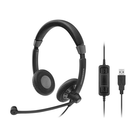 SC 70 USB MS BLACK гарнитура Sennheiser