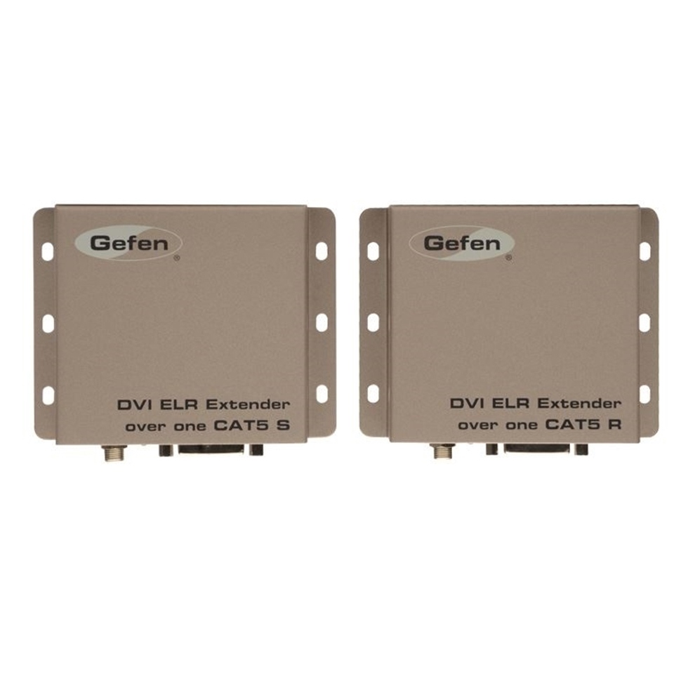 EXT-DVI-1CAT5-ELR комплект устройств для передачи сигналов Gefen