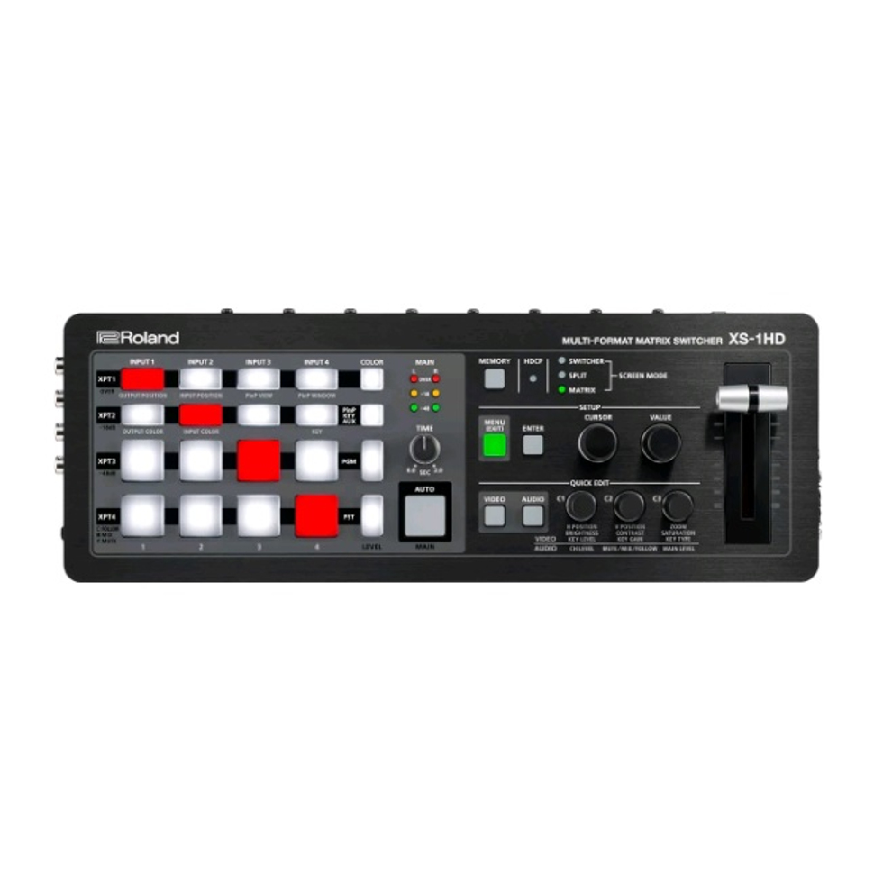 PRO XS-1HD мультиформатный матричный свитчер Roland