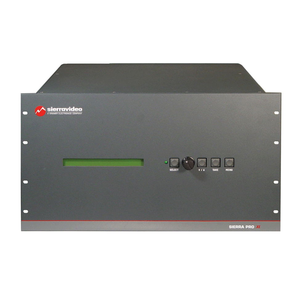 Sierra Pro XL 1616V5R-XL матричный коммутатор Kramer