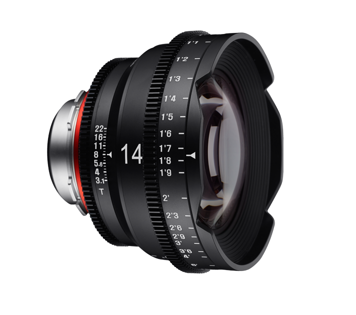 XEEN 14mm T3.1 FF CINE Lens Sony E кинообъектив с алюминиевым корпусом Samyang