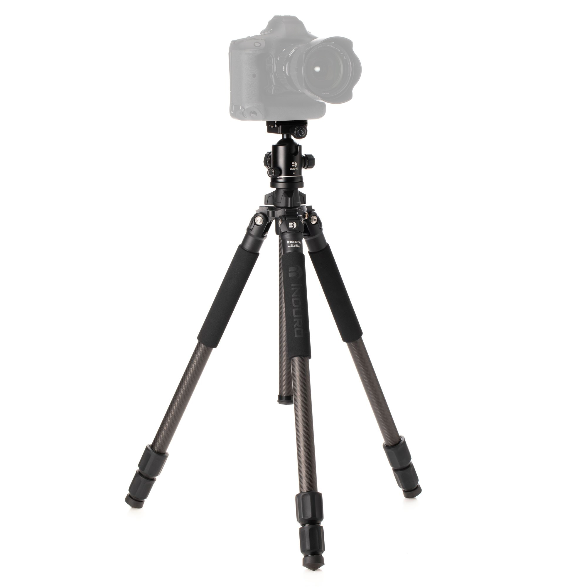 Induro BICLT203B2 штатив Classic 203 с шаровой головой/карбоновый с цангами Benro