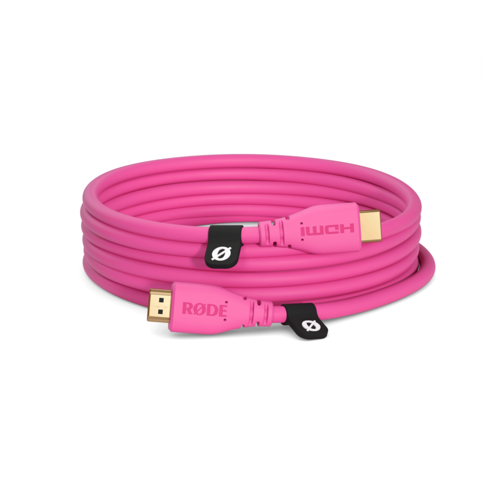 HDMI CABLE 3M - PINK кабель RODE