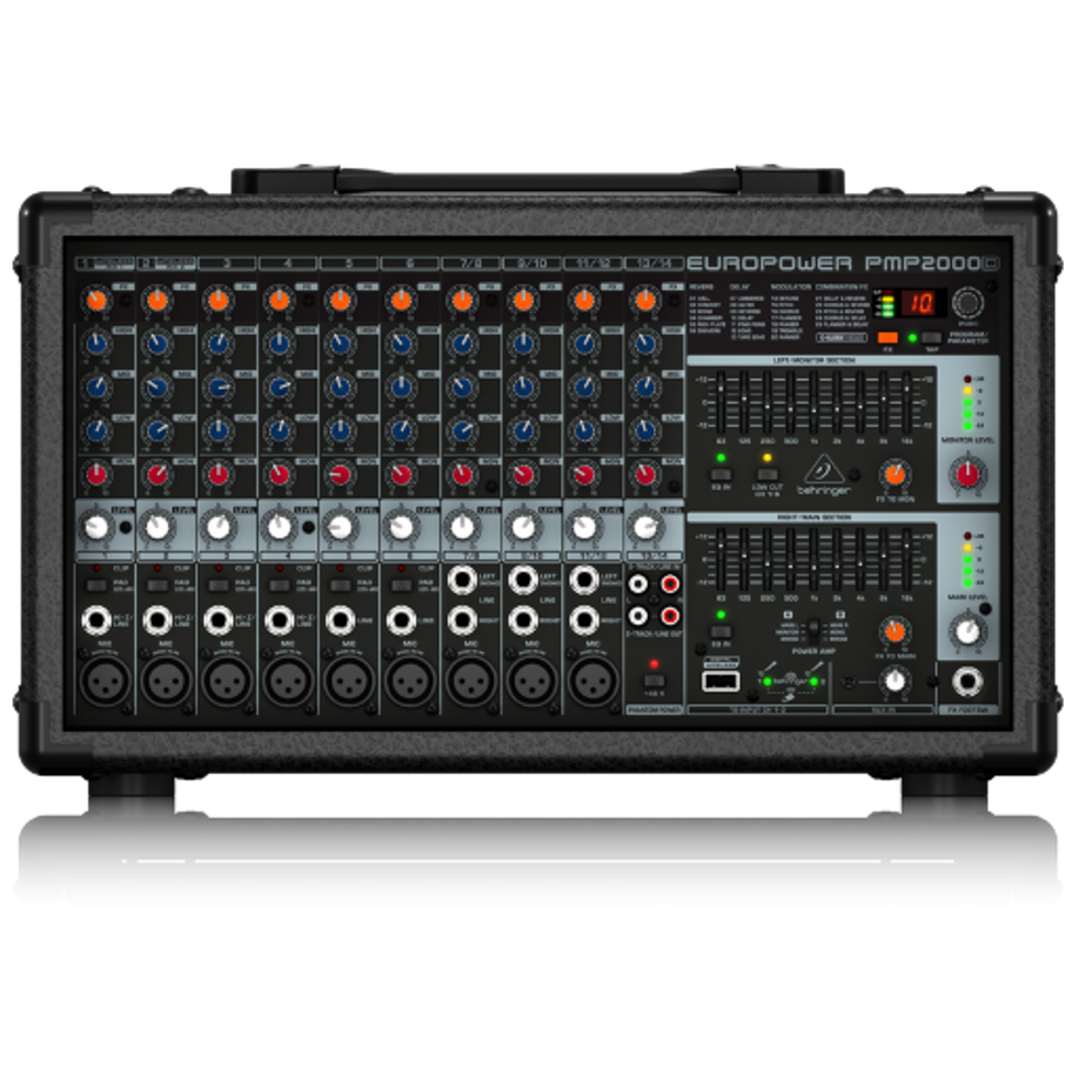 PMP2000D микшер-усилитель Behringer