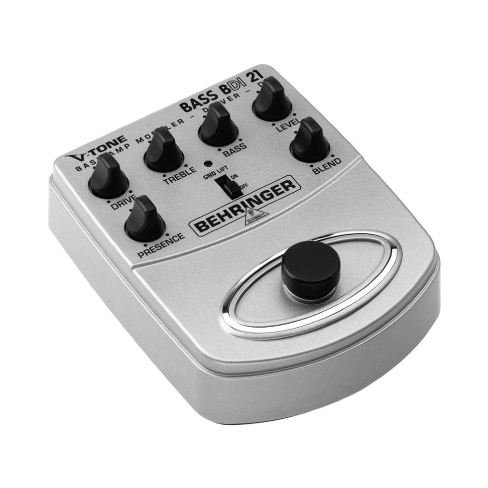 BDI21 педаль моделирования басовых усилителей Behringer
