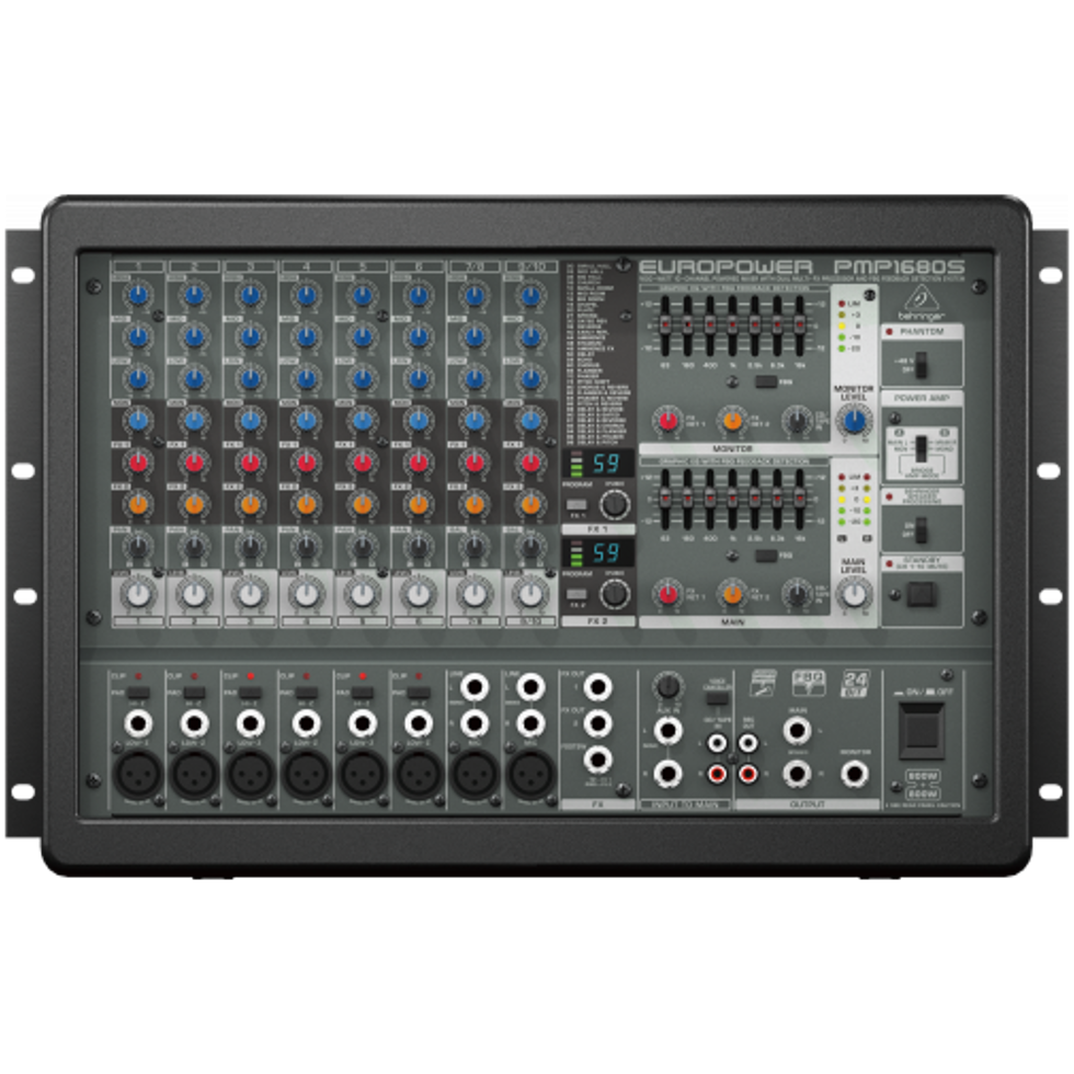 PMP1680S микшер-усилитель Behringer