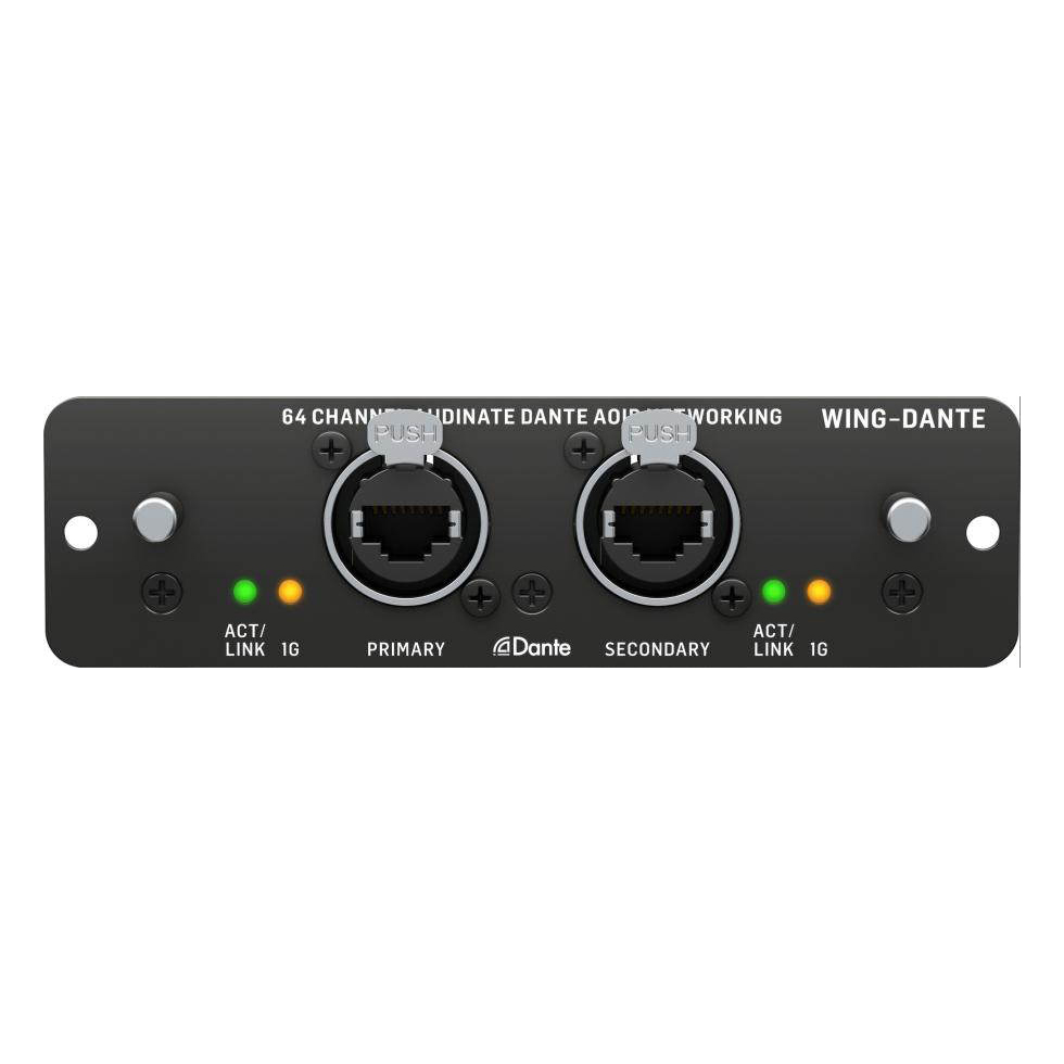 WING-DANTE карта расширения для микшерного пульта Behringer