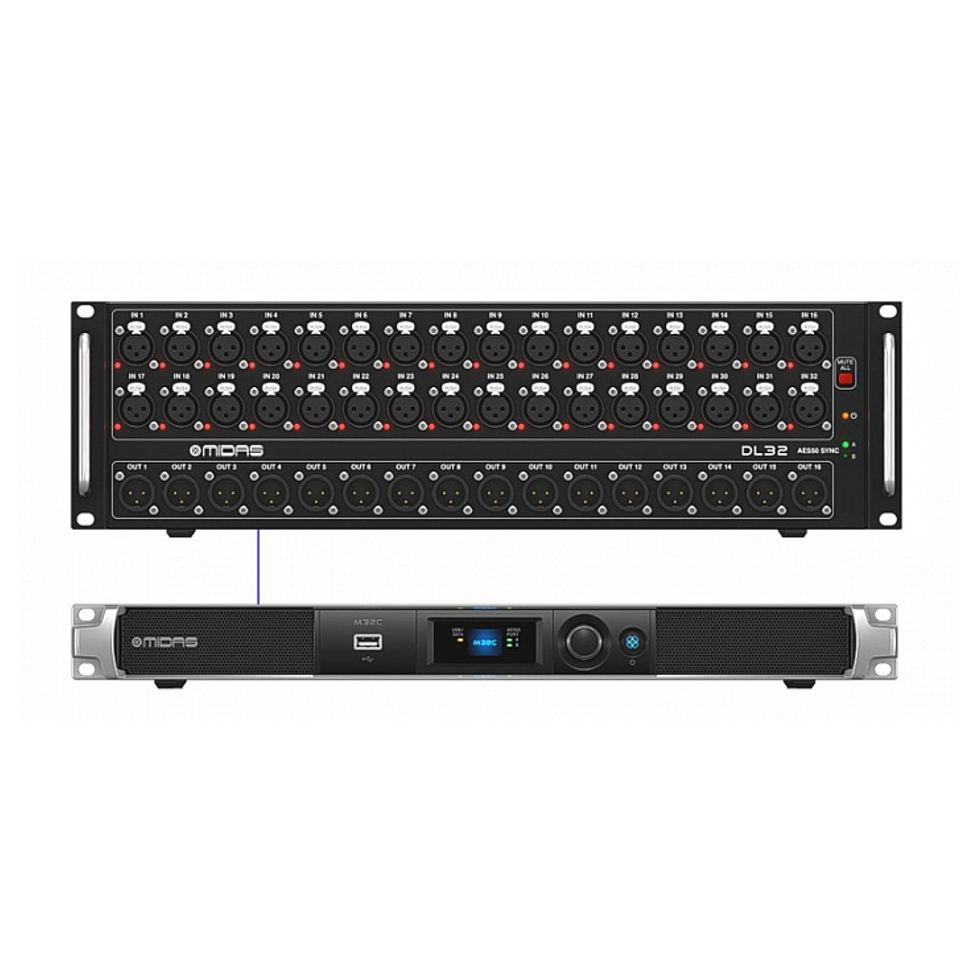 M32C-DL32 SET цифровой микшер Midas