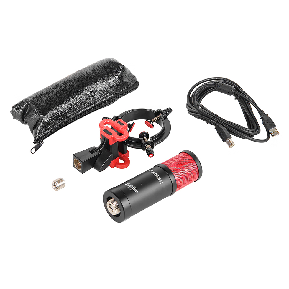 StudioVoice E25 USB студийный микрофон GreenBean