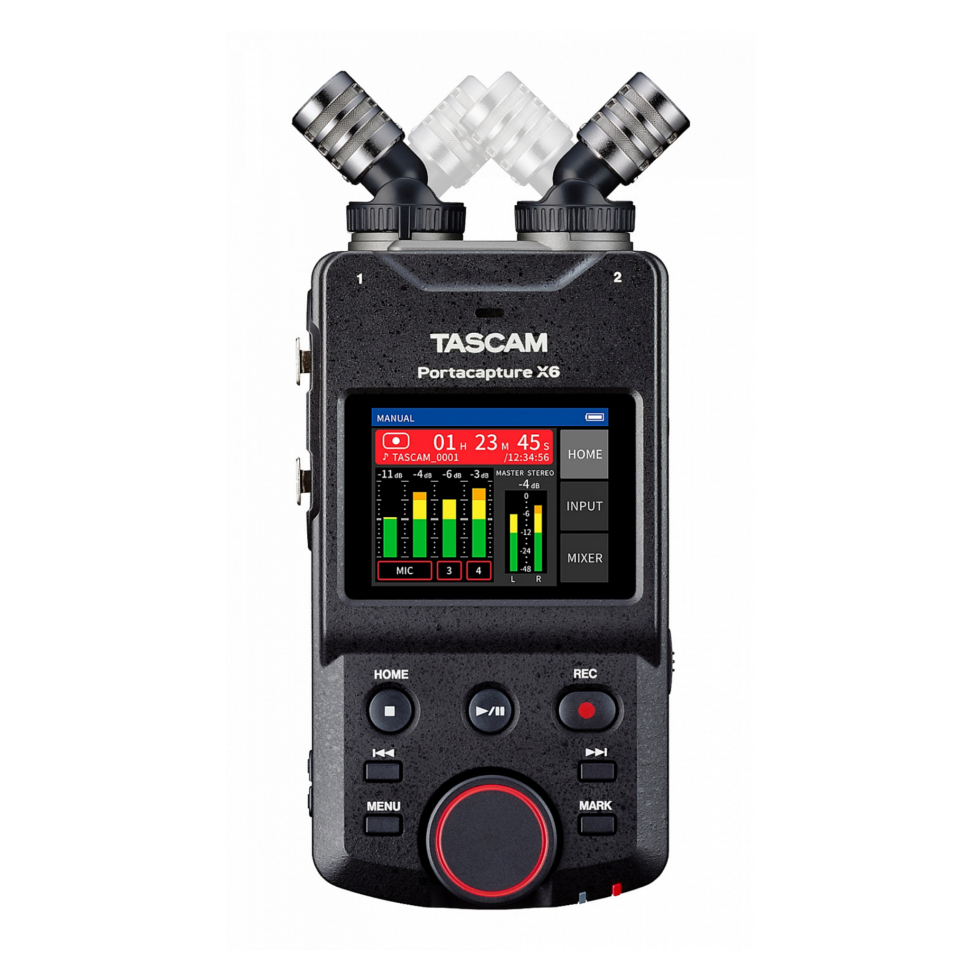 Portacapture X6 портативный многоканальный рекордер Tascam