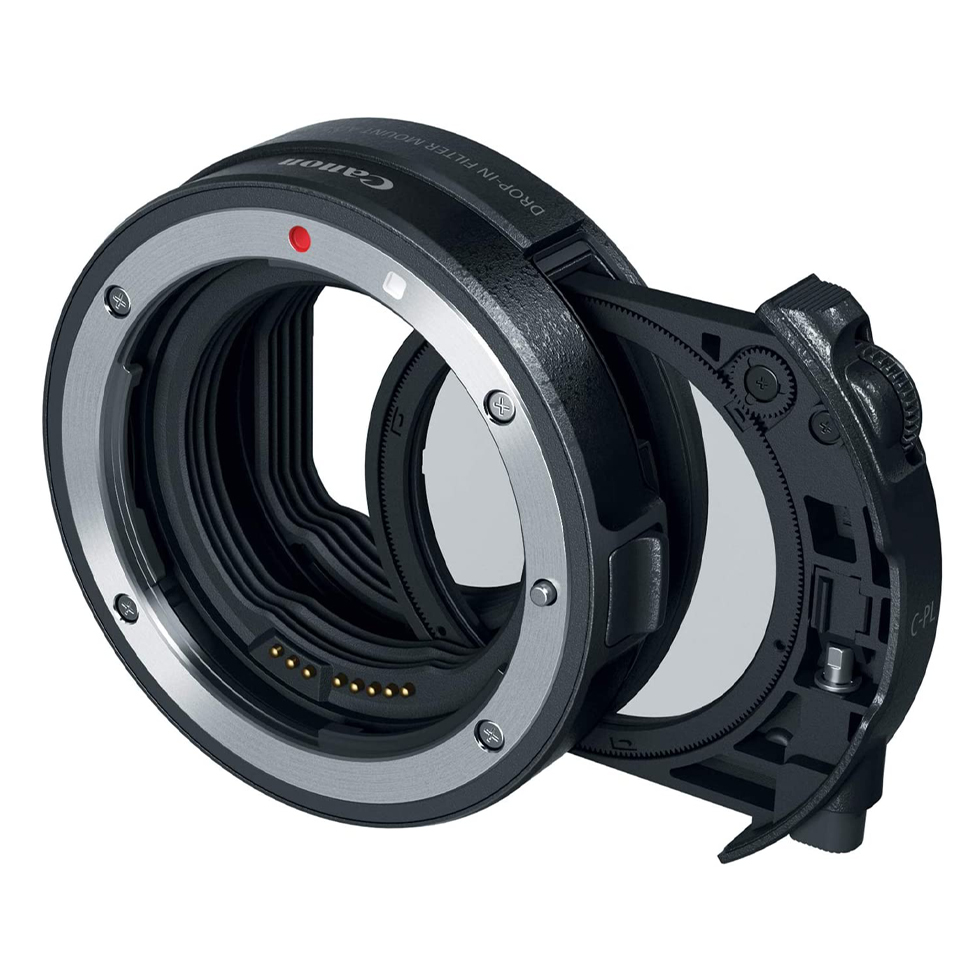 Drop-In Filter Mount Adapter EF-EOS R with Circular Polarizer Filter адаптер Canon