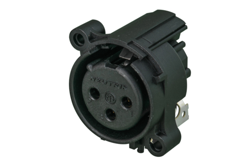 NC3FAAH1-0 панельный разъем XLR Neutrik