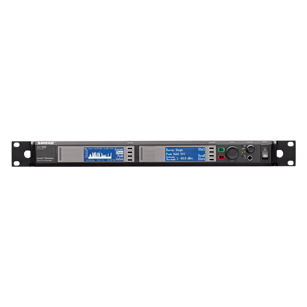 AXT600E 470 - 952 MHz спектральный менеджер Shure