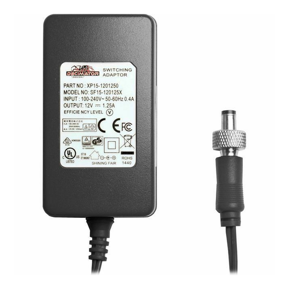 Power Pack + 12V DC (new metal lock) адаптер питания Decimator