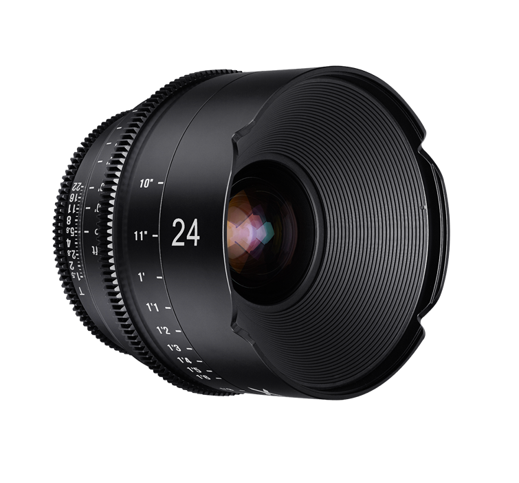 XEEN 24mm T1.5 FF CINE Lens PL кинообъектив с алюминиевым корпусом Samyang