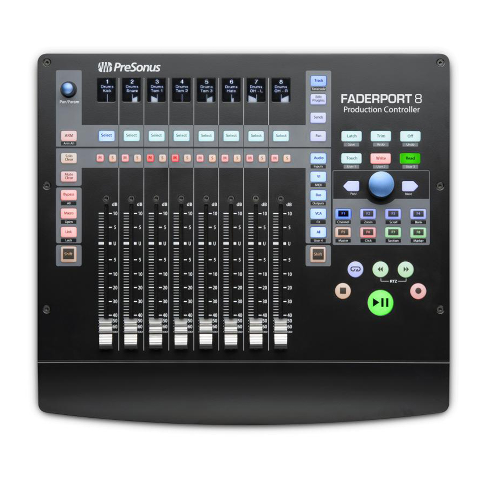 FaderPort 8 USB-контроллер PreSonus