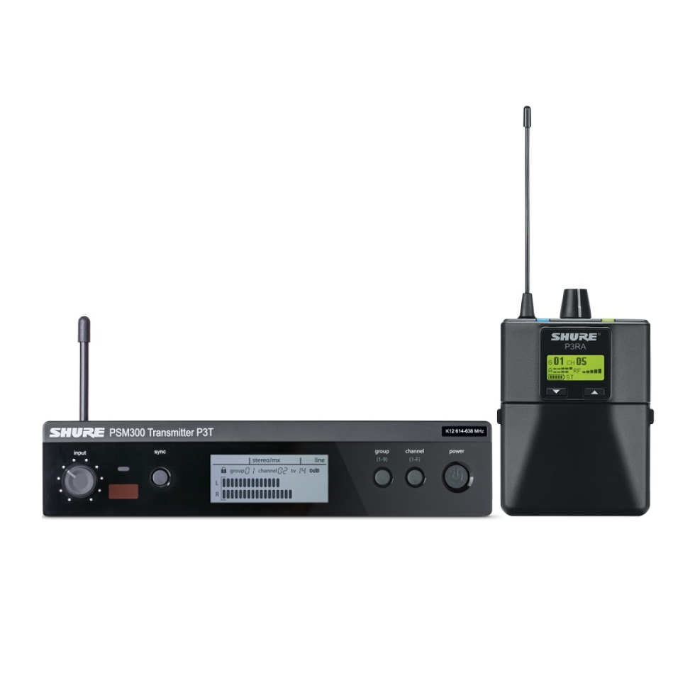 P3TERA-S8 стереосистема мониторинга с наушниками Shure