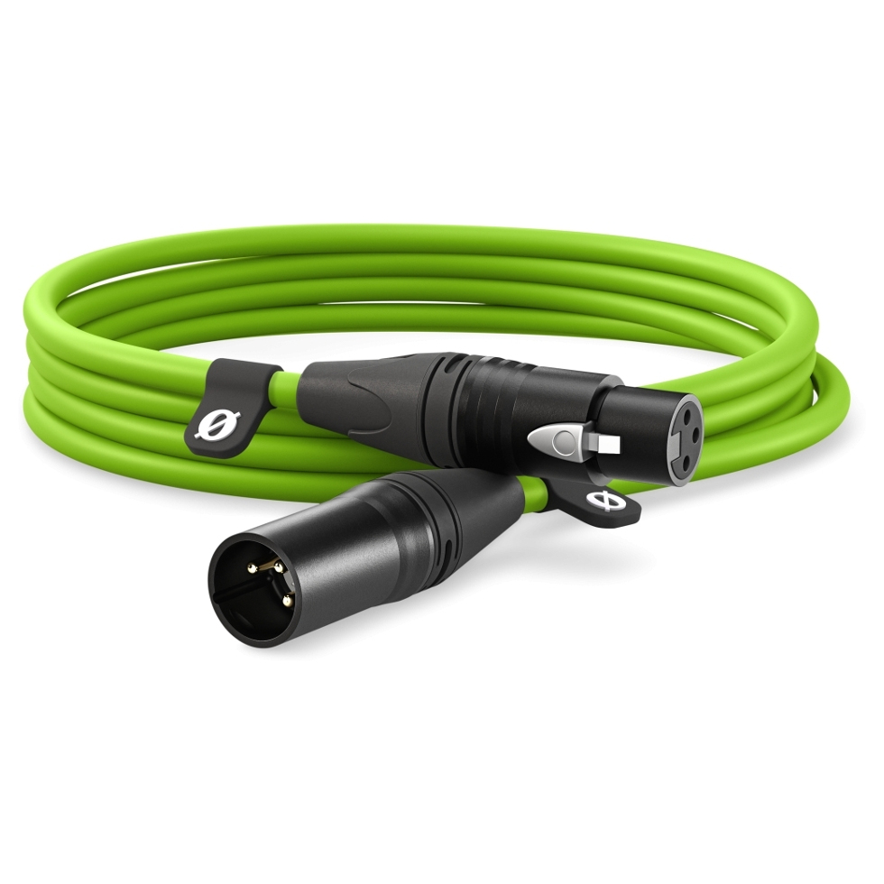 XLR CABLE-3M(GREEN) кабель RODE