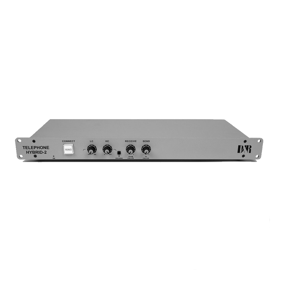 Telephone Hybrid-2 19" rack активный телефонный гибрид для аналоговых линий D&R