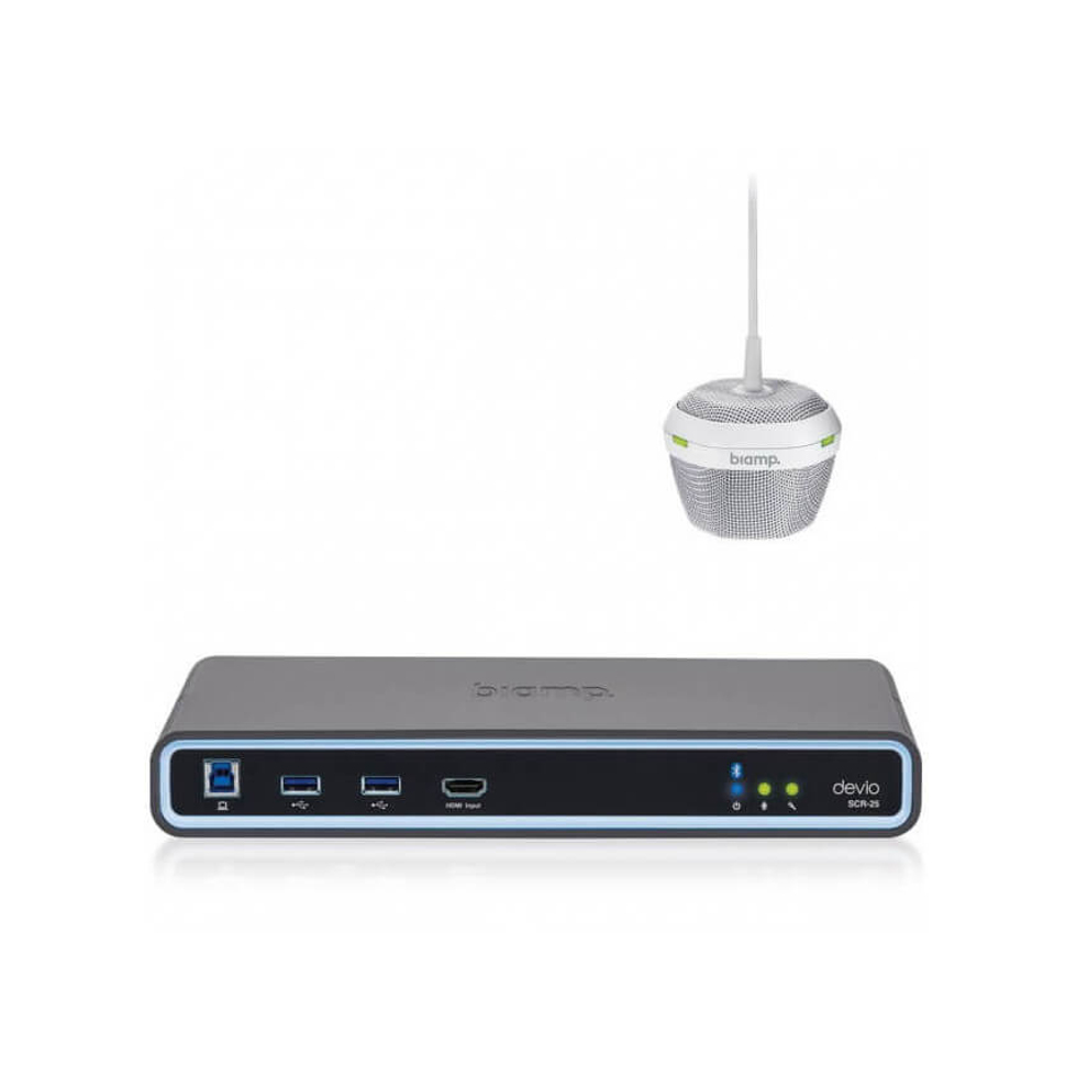 DEVIO SCR-25C WHITE микрофон с аудиопроцессором Biamp