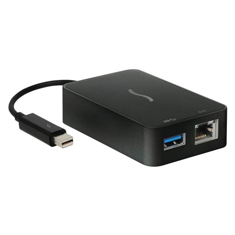 USB 3.0 + Gigabit Ethernet Thunderbolt Adapter внешний USB+Ethernet адаптер Sonnet