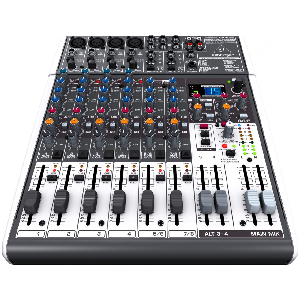 X1204USB аналоговый микшер Behringer