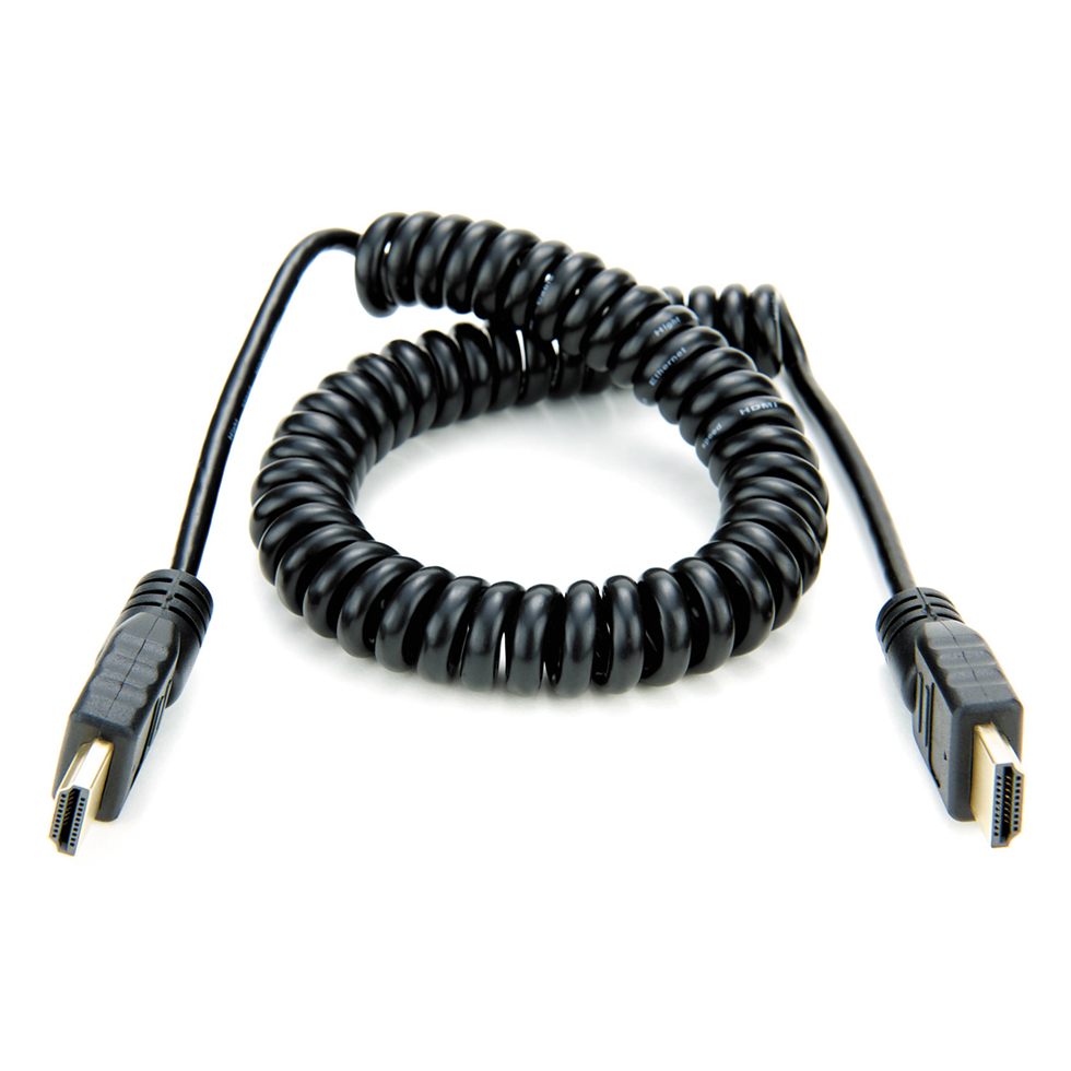 Full HDMI to Full HDMI Coiled Cable витой кабель Atomos