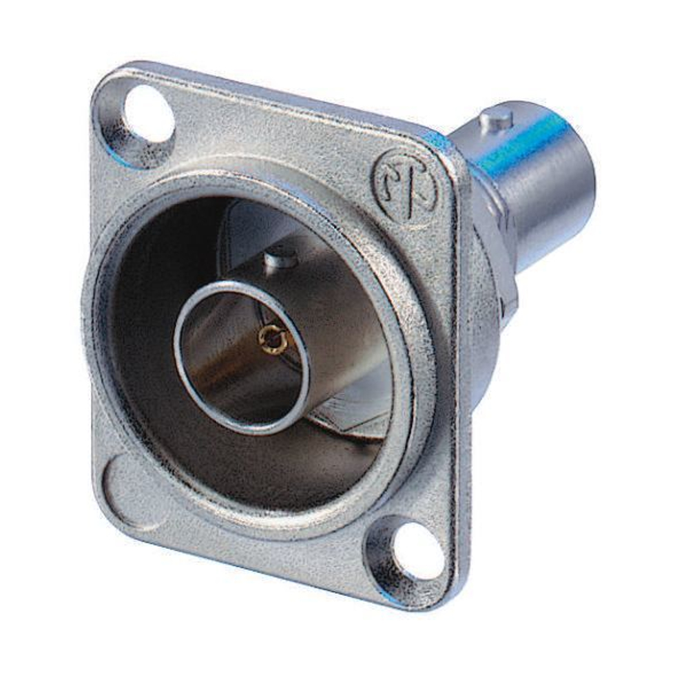 NBB75DFG панельный разъем BNC Neutrik