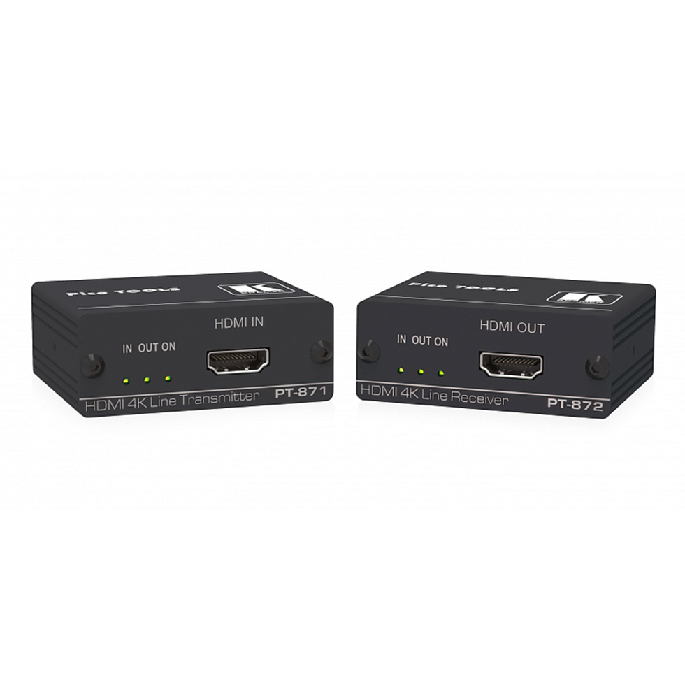 PT-871/2-KIT комплект из передатчика и приемника HDMI 2.0 по витой паре DGKat 2.0 с HDCP 2.2  Kramer