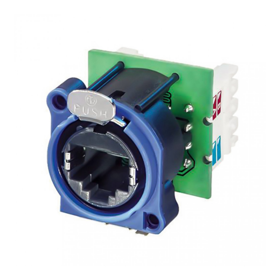 NE8FAV-Y110 панельный разъем RJ45 EtherCON <гнездо/мама> Neutrik