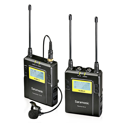 UwMic9 Kit1 TX9+RX9 петличная радиосистема Saramonic