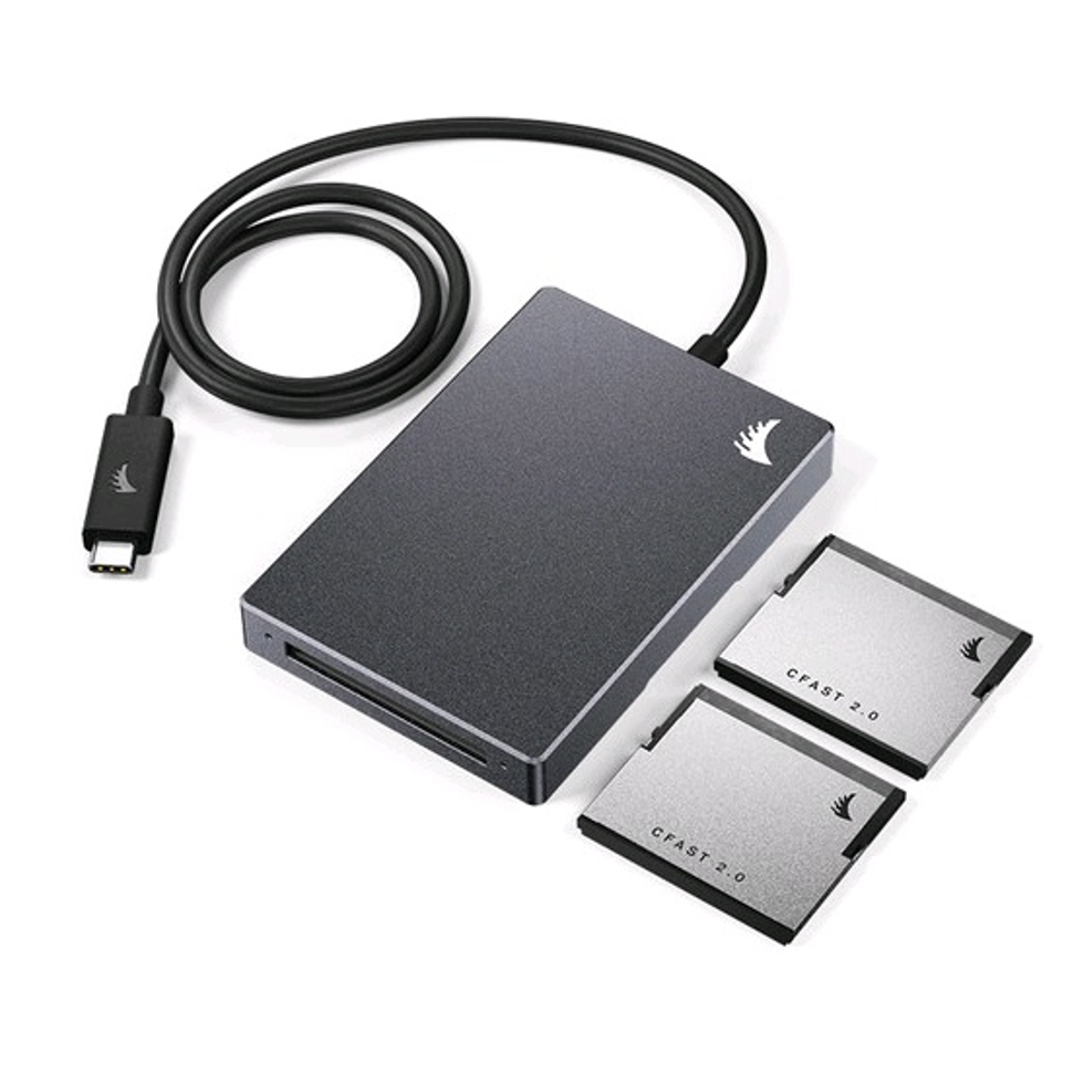AVP256CFX2-KIT комплект из 2 карт памяти CF 256 GB со считывателем Angelbird