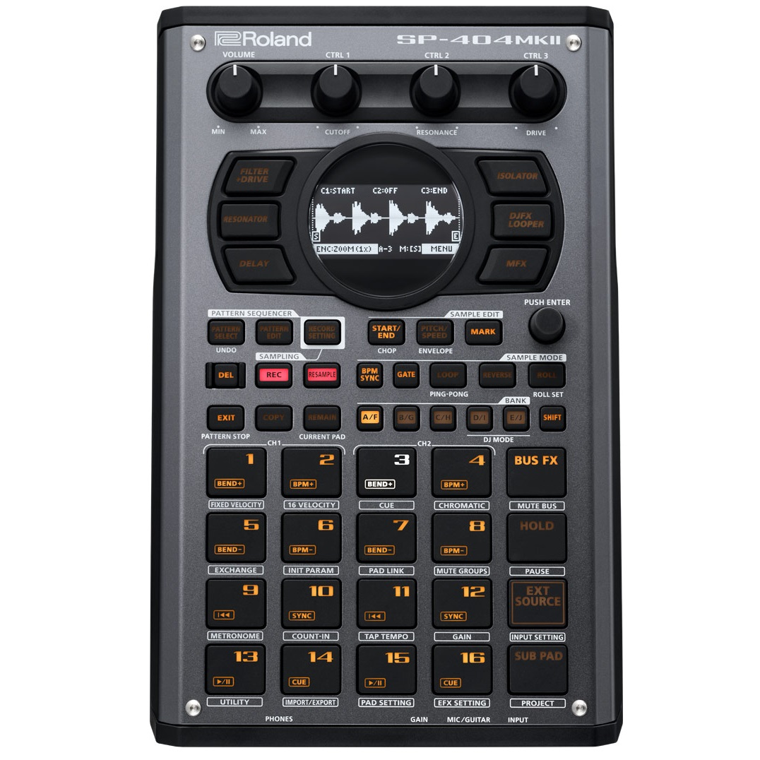 SP-404MKII сэмплер и процессор эффектов Roland