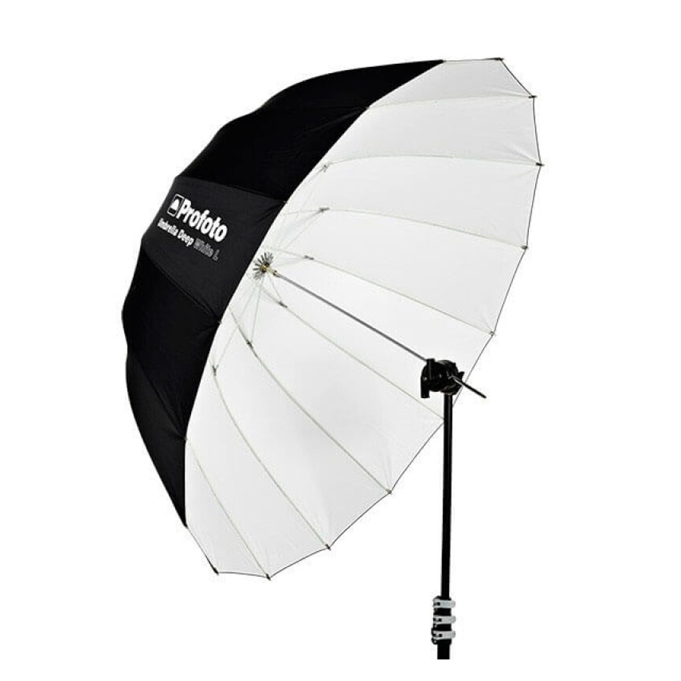 Umbrella Deep White L (130cm/51") зонт Profoto